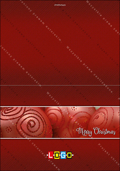 Kartki świąteczne nieskładane - BN1-260 awers